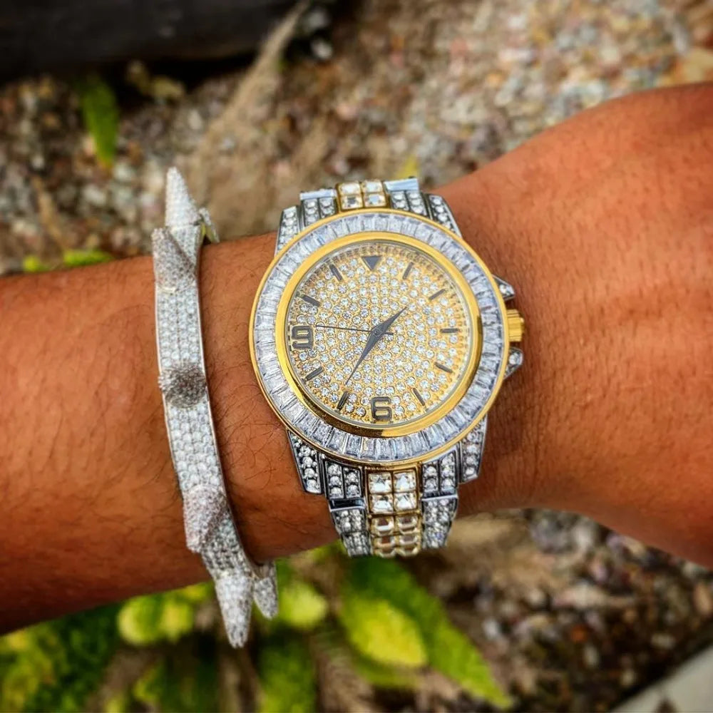 Baguette Watch Quartz - Sea Of Silver