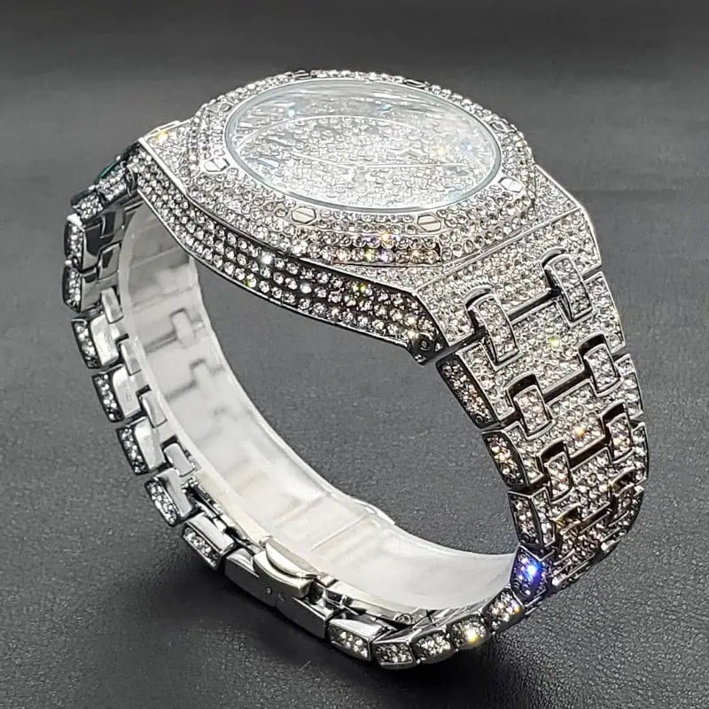 Royal Arabesque Frost Watch - Sea Of Silver